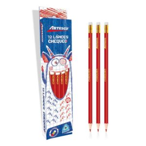 12 Lapices Chequeo Artesco