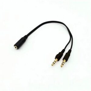 3.5 Mm Metallic Splitter Flat Cable Radioshack