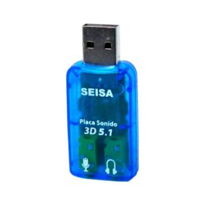 Adaptador De Audio Seisa Microfono Audifono St 3051
