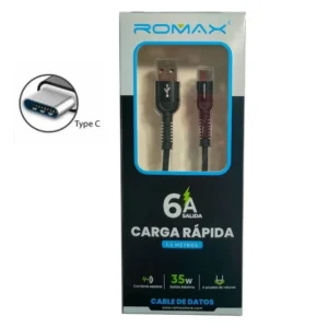 Cable Romax Tipo C 6A 66W TCD0691