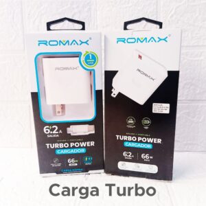 Cargador Romax 6.2A 66W TCC0622