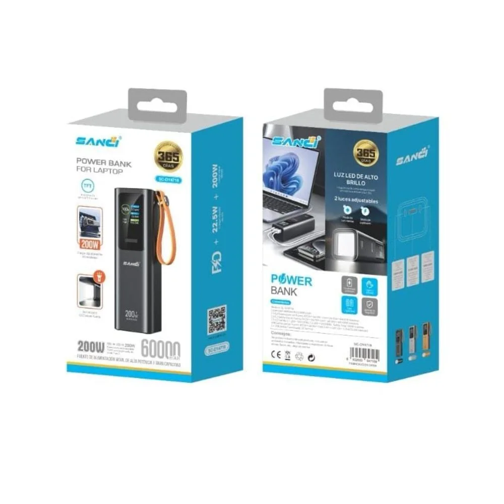 Cargador Sanci 130W Sc T2909T Ac