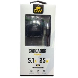Cargador Tipo C Dw 5.1A 25W TCC0371