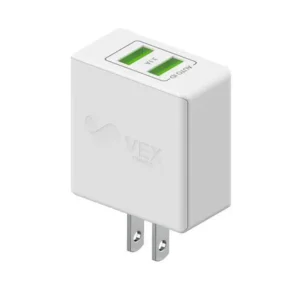 Cargador Vex Para Celular 3.1A USB Type C (2 Puertos) Tipo C