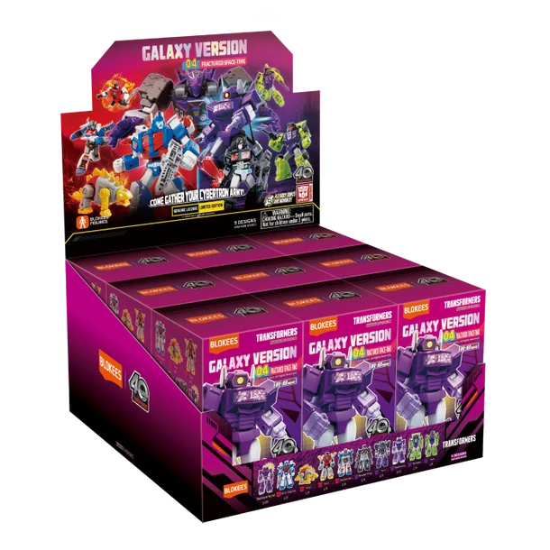Colección Transformers | Galaxy Version 04 FRACTURED SPACE - TIME | Blokee 9 Diseños