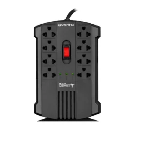 Estabilizador de Voltaje Power Lite pulsar PLI 1000 8 Tomas