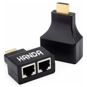 Extensor Hdmi Rj45 Utp 30 Metros Full Hd 1080p Cat-5e/6