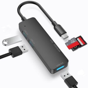 Hub USB Tipo C Puertos Usb,tipo C Y Microsd