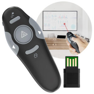 Presentador De Diapositivas Con Puntero Laser PPT Power Point Pnt Lcr