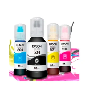 Tinta Epson 504 - Negro , Amarillo , Magenta y Cian PAMAS