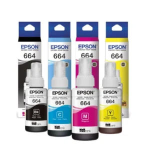 Tinta Epson 664 JetLife CIAN,MAGENTA,AMARILLO Y NEGRO
