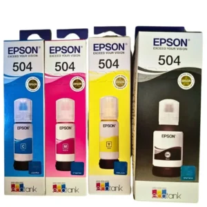 Tinta Epson Original 504 NEGRO , CIAN , MAGENTA Y AMARILLO